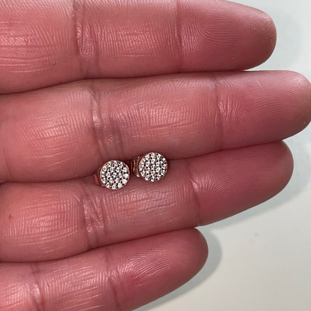 Rose Gold Earrings